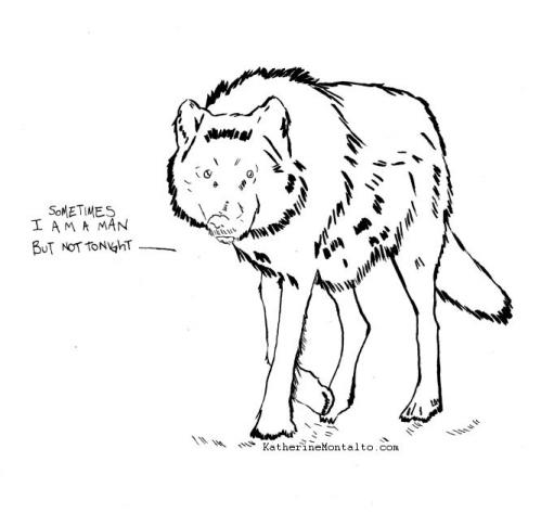 2019-10-21-inktober-werewolf